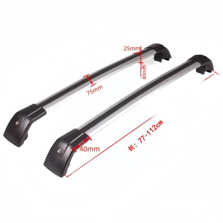 Roof Rack Cross Bars for Zeekr 7X & 7GT