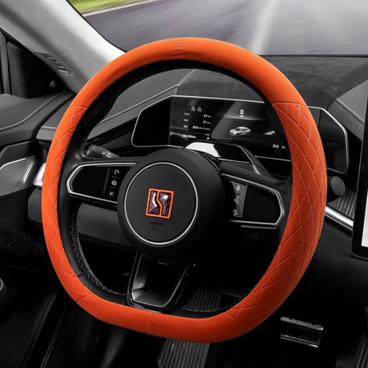 Steering Wheel Cover Suede for ZEEKR 001/009