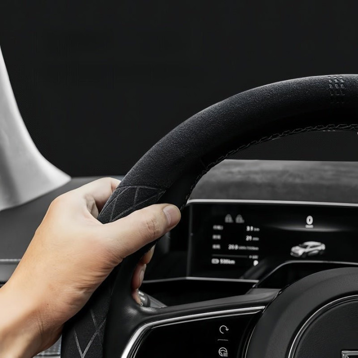 Steering Wheel Cover Suede for ZEEKR 001/009