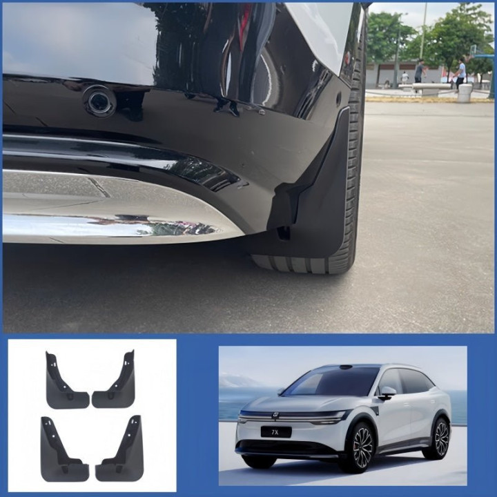 No-Drill Mud Flaps for ZEEKR 7X
