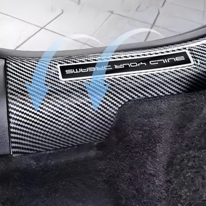 Carbon Fiber Door Sill Protectors for BYD ATTO 2