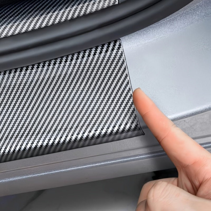 Carbon Fiber Door Sill Protectors for BYD ATTO 2