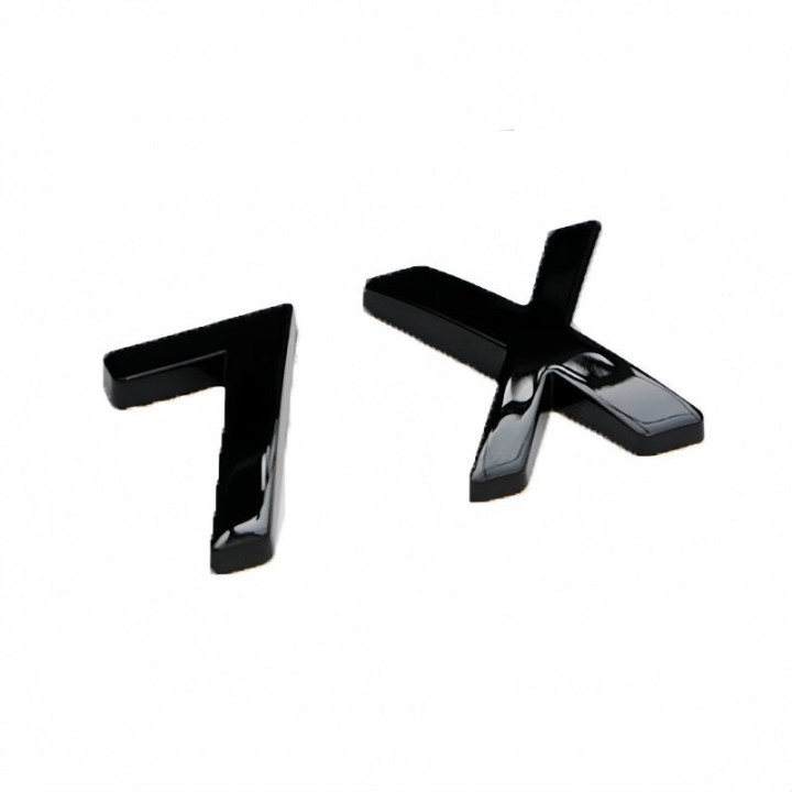 Gloss Black Back Badge for ZEEKR 7X