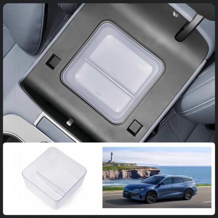 Center Console Organizer Tray for BYD Seal 6 DM-i Touring