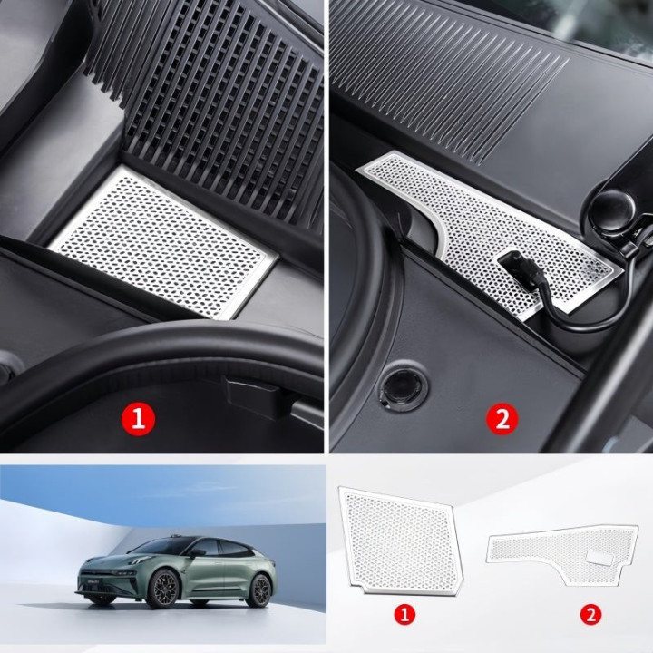 Front Frunk Grille Guard Mesh for ZEEKR 001