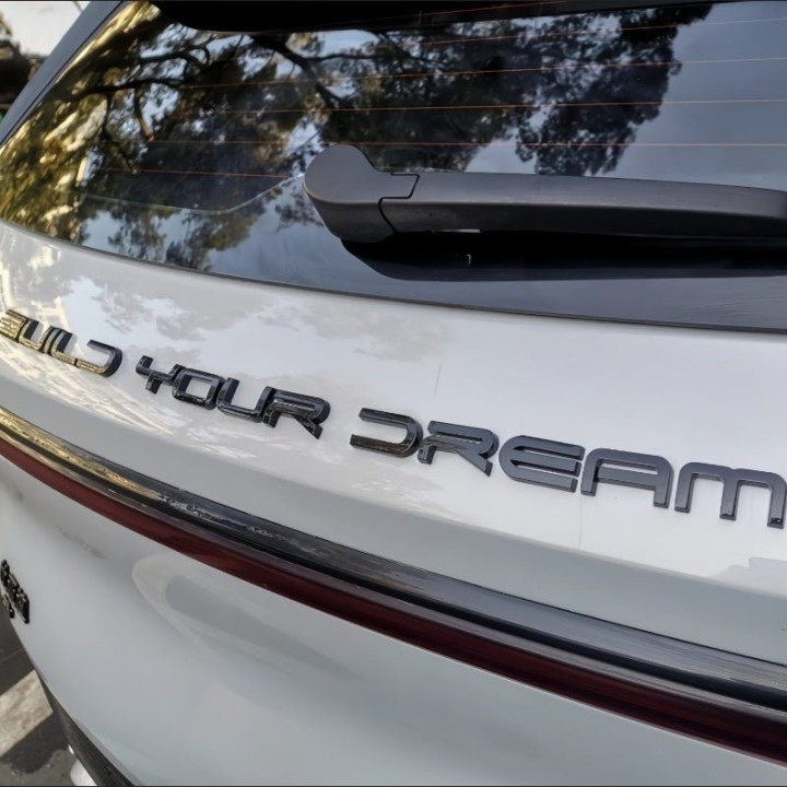 Front & Rear Badges Logo for BYD ATTO 3