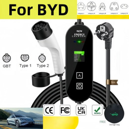 Type 2 Portable EV Charger for BYD