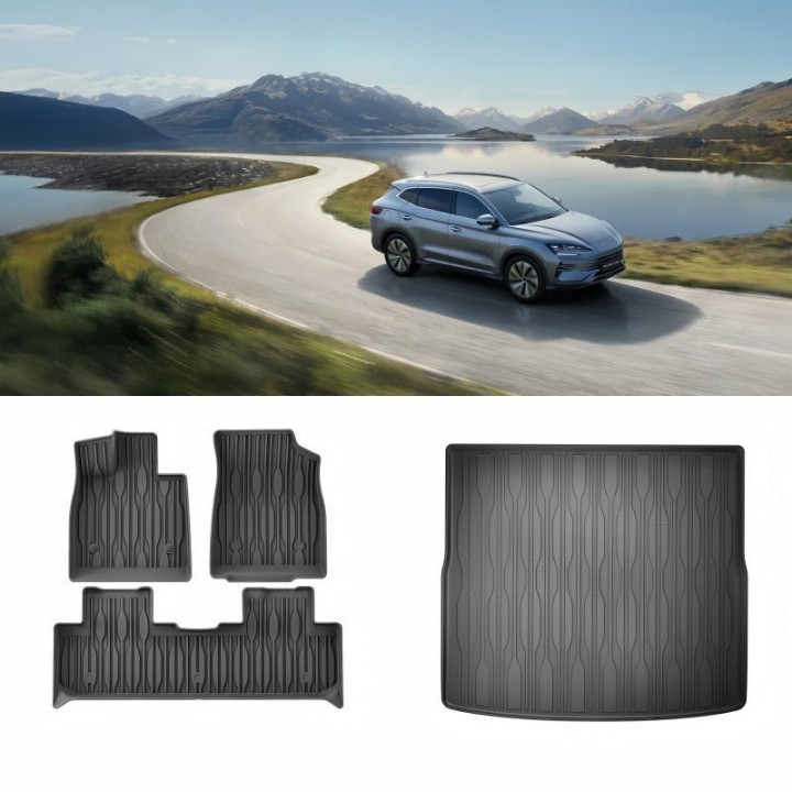 TPE Floor Mats & Trunk Mat for BYD Sealion 6/Seal U