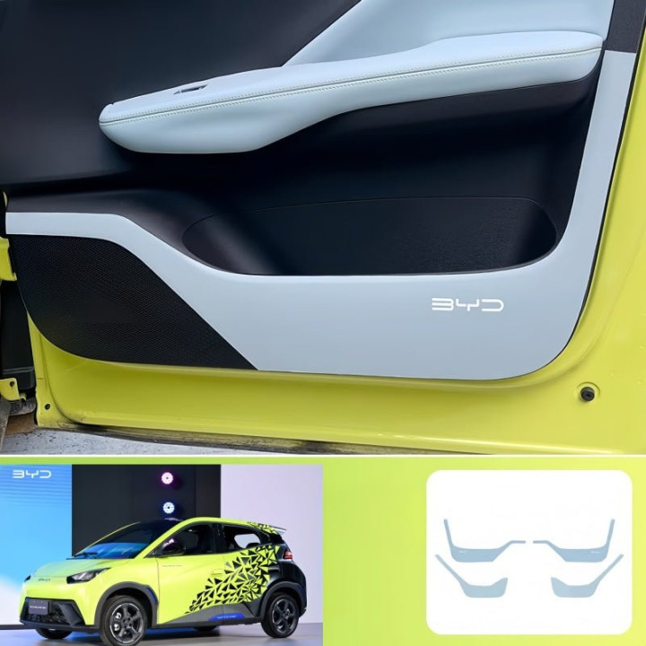 Door Kick Guards for BYD Dolphin Surf/Seagull (4 Pcs)