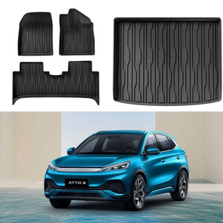 TPE Floor MATS & Trunk MATS for BYD ATTO 3