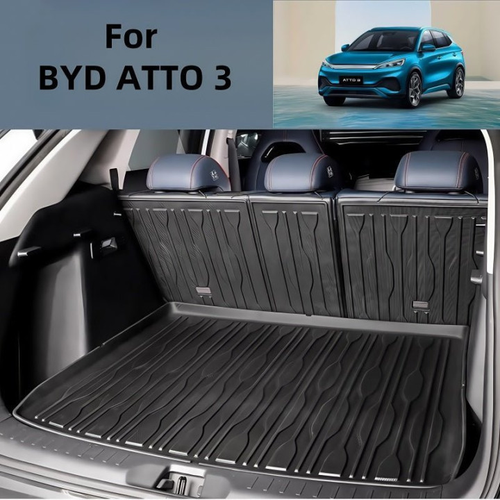 TPE Trunk Mats for BYD ATTO 3 (2022-Present)