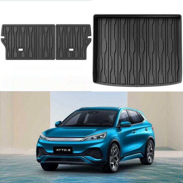 TPE Trunk Mats for BYD ATTO 3 (2022-Present)