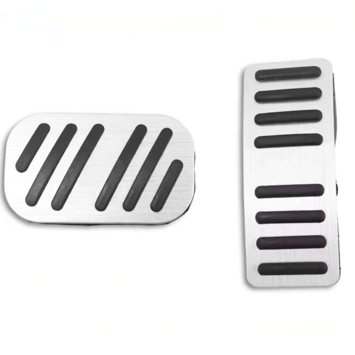 For BYD ATTO 3 Aluminum Alloy Auto Accelerator Pedal Brake Pedal Non-Slip Sleeve