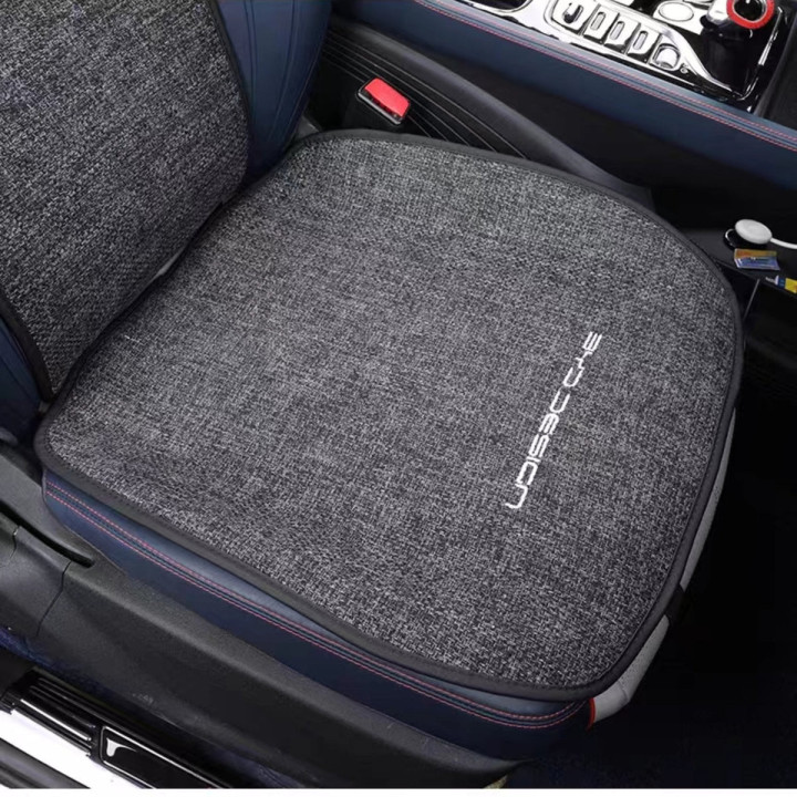For BYD Atto 3,Dolphin Breathable Linen Car Seat Cushion Protect Mat