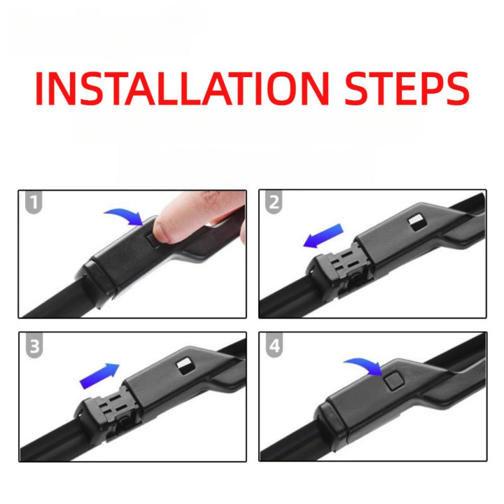 For BYD ATTO 3 Front Windshield Wiper （Two Pieces）