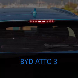 For BYD ATTO 3/DOLPHIN/ SEAL/SEAL U/SONG PLUS Rear Brake Light Warning Sticker