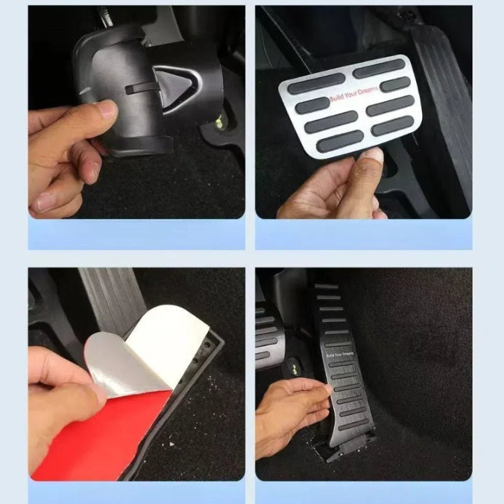 Brushed Aluminum Pedal for BYD