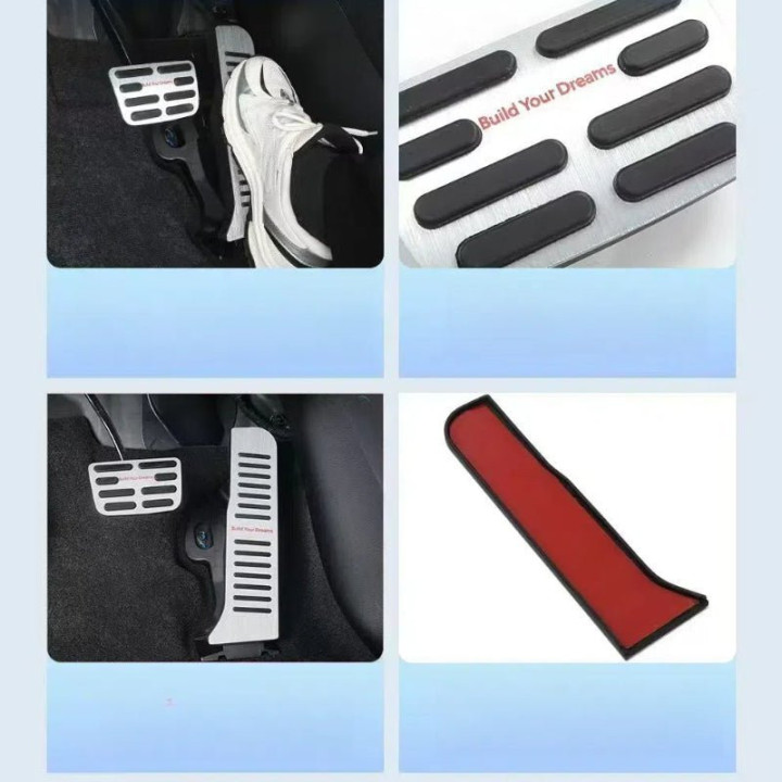 Brushed Aluminum Pedal for BYD