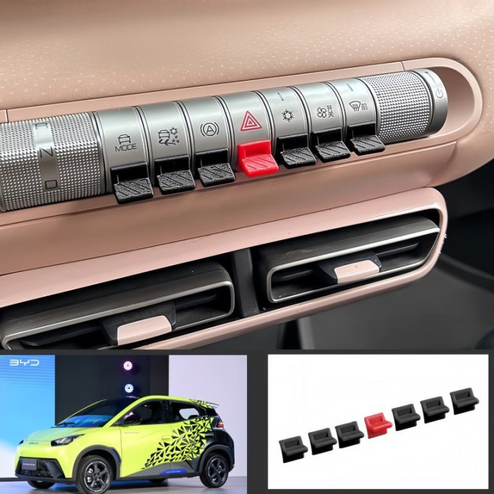 Central Control Button Paddles for BYD Dolphin/Dolphin Surf