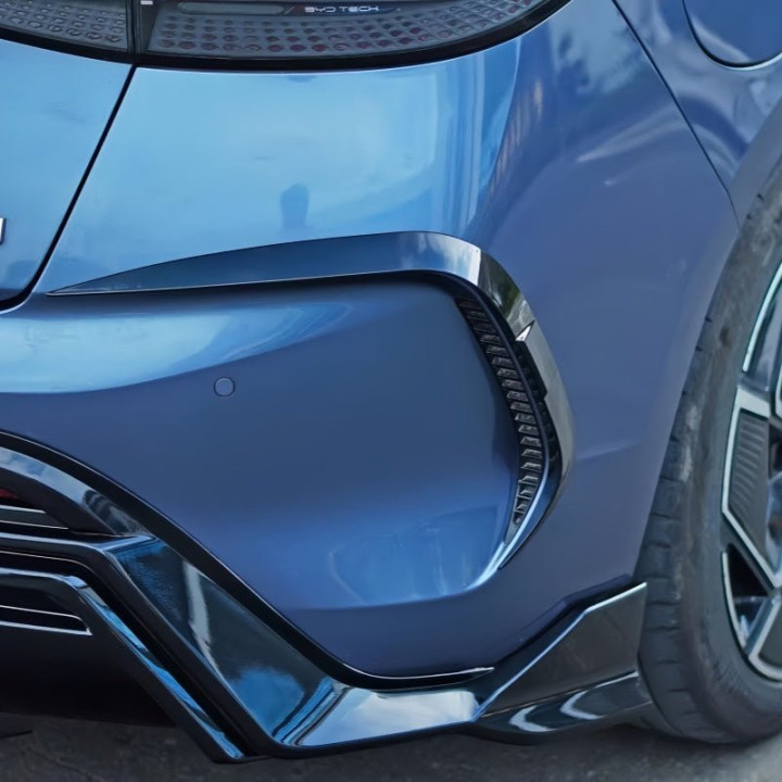 Sport Front & Rear Bumper Canards for BYD Seal