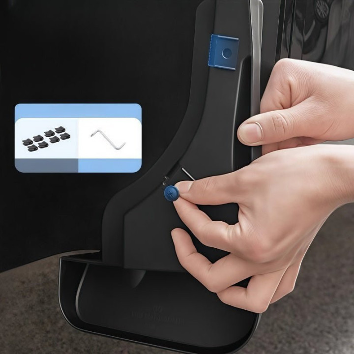 Mud Flaps for BYD Dolphin Surf/Seagull (4 Pcs)