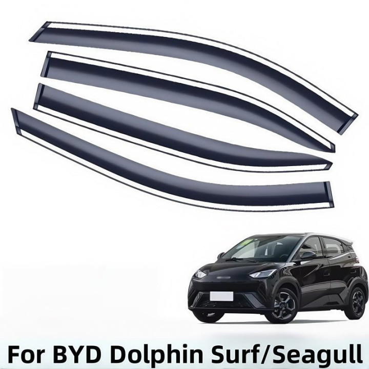 Window Visor for BYD Dolphin Surf & Seagull (4 Pcs)