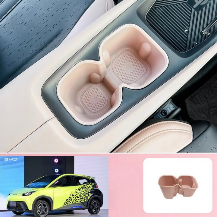 Silicone Cup Holder Insert for BYD Dolphin Surf & Seagull