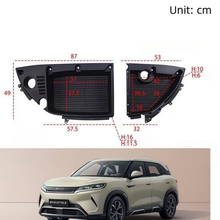 BYD ATTO 2 Frunk Organizer