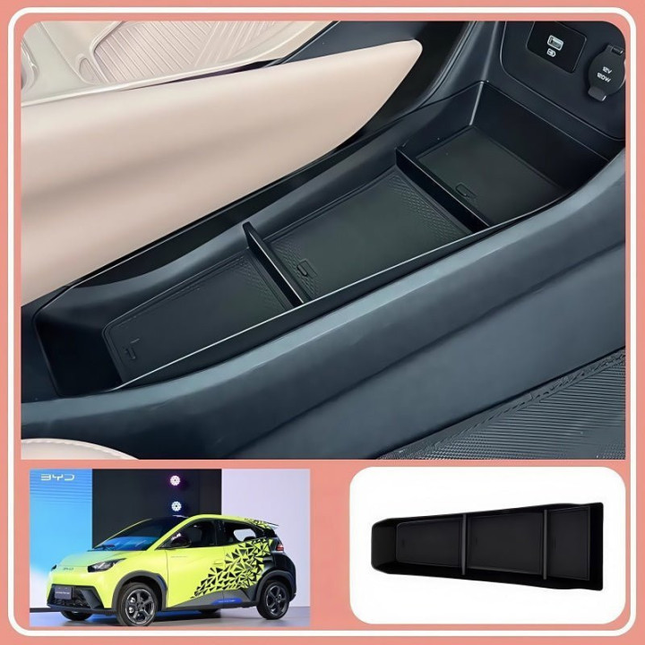 2-Tier Storage Box Lower Console for BYD Dolphin Surf/Seagull