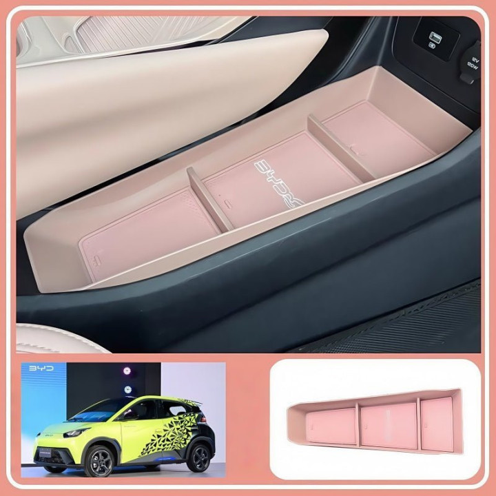 2-Tier Storage Box Lower Console for BYD Dolphin Surf/Seagull