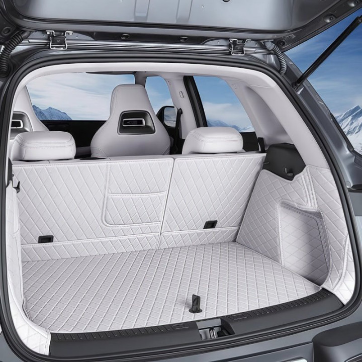 Premium Full-Cover Leather Trunk Mat for BYD Atto 2