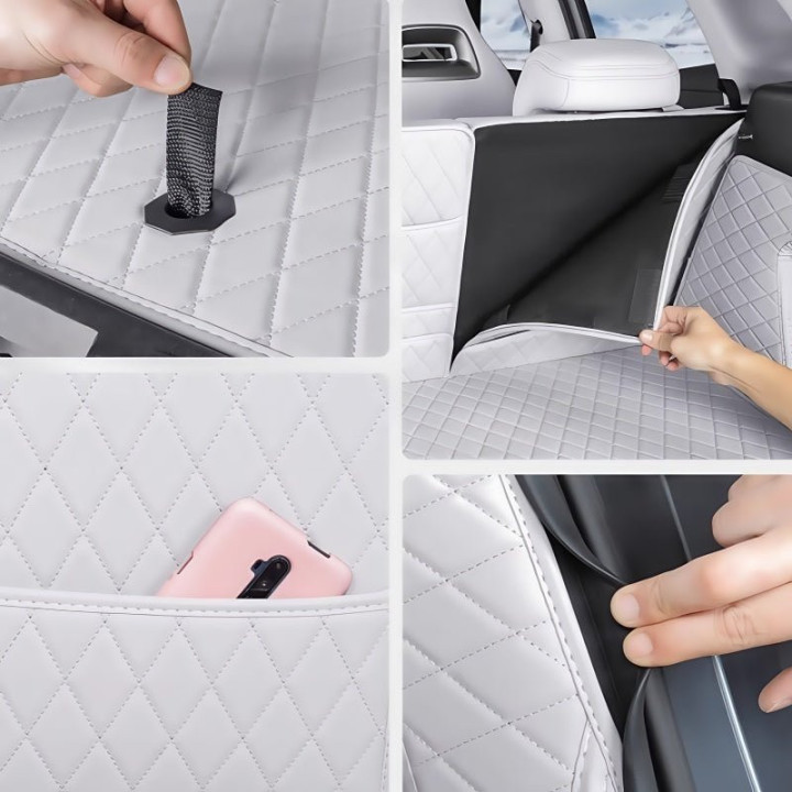 Premium Full-Cover Leather Trunk Mat for BYD Atto 2