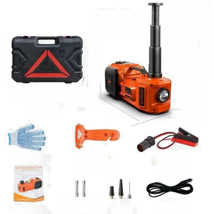 BYD Electric Jack & Air Compressor Combo | 5-Ton 2-in-1 Emergency Tool
