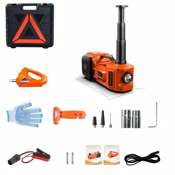 BYD Electric Jack & Air Compressor Combo | 5-Ton 2-in-1 Emergency Tool