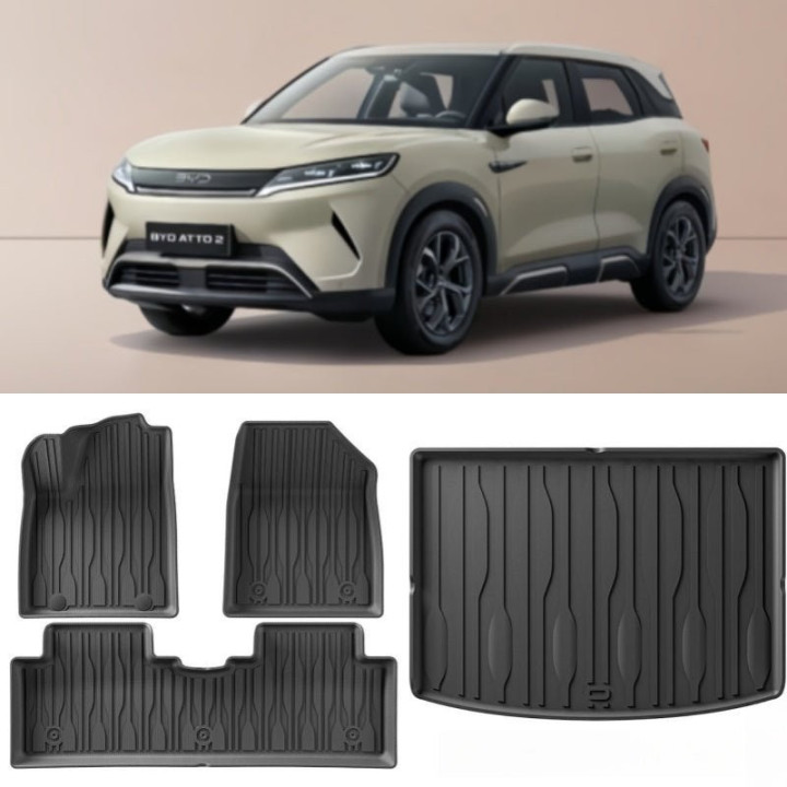 TPE Floor MATS for BYD ATTO 2