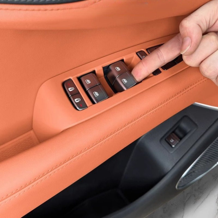 Glass Lifter Cover for BYD Sealion 7 (4Pcs）