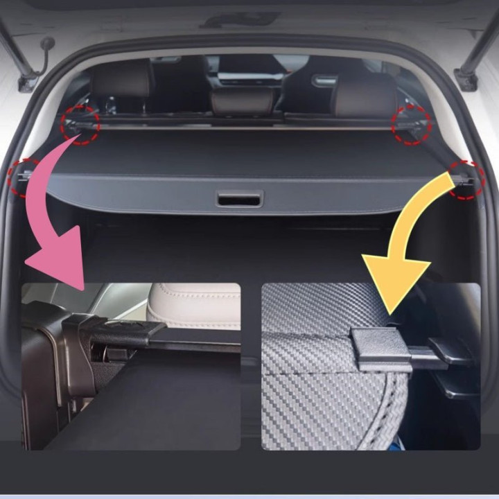 BYD Trunk Privacy Cover Curtain for ATTO 3, Seal U, Sealion 6/7/8
