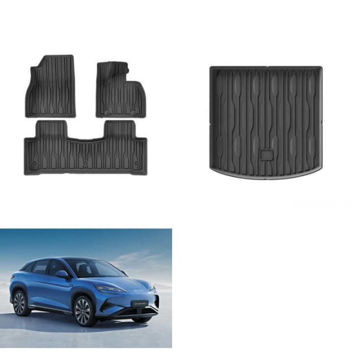 TPE Floor MATS & Trunk & Frunk MATS for BYD Sealion 7