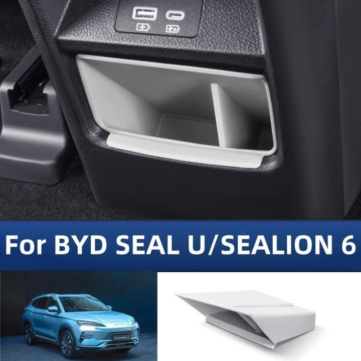 Armrest Rear Storage Box for BYD SEAL U/SEALION 6/SONG PLUS