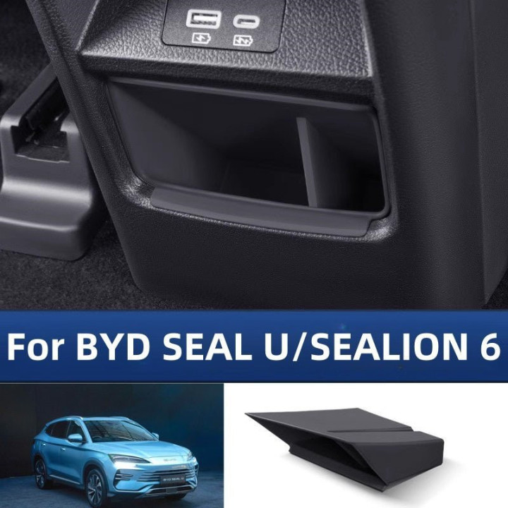 Armrest Rear Storage Box for BYD SEAL U/SEALION 6/SONG PLUS