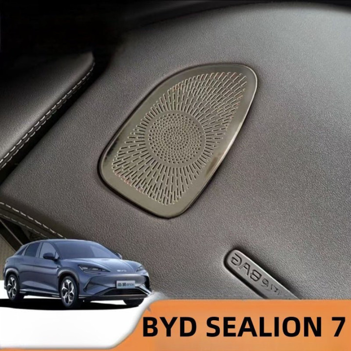 Stainless Steel Under-Seat Air Vent Covers for BYD Sealion 7