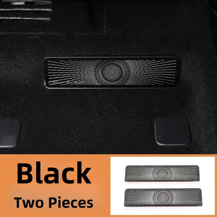 Stainless Steel Under-Seat Air Vent Covers for BYD Sealion 7