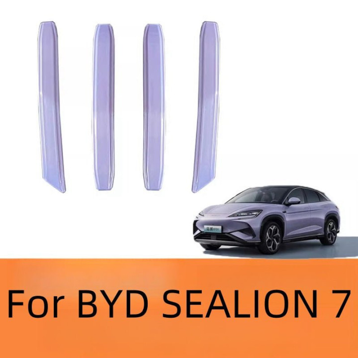 4Pcs ABS Door Edge Anti-Collision Stickers for BYD Sealion 7