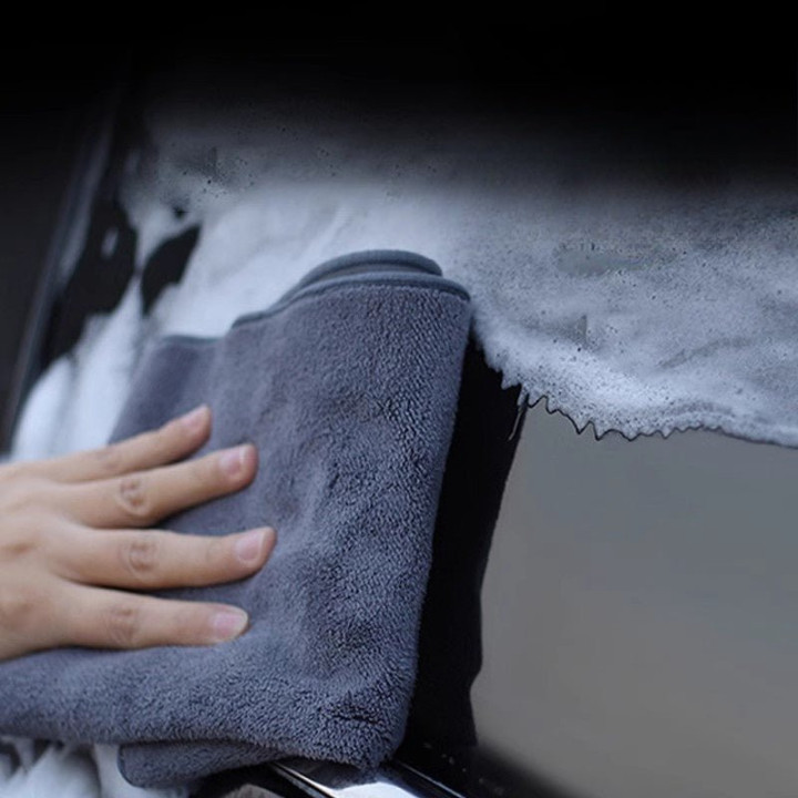 Plush Leather Car Wash Towel for Xpeng G6 G9 P7 P7+ X9