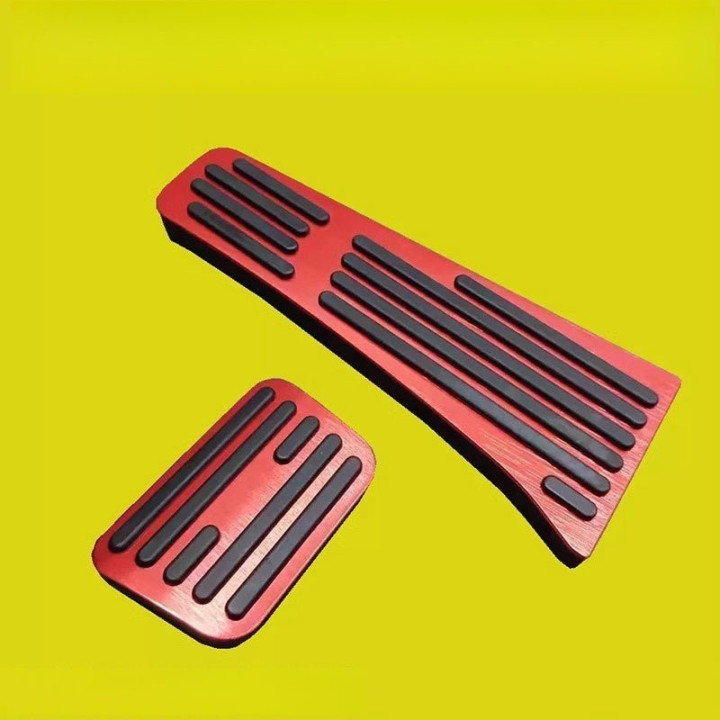 Brushed Aluminum Performance Pedal Covers for BYD Sealion 7/Sealion 8