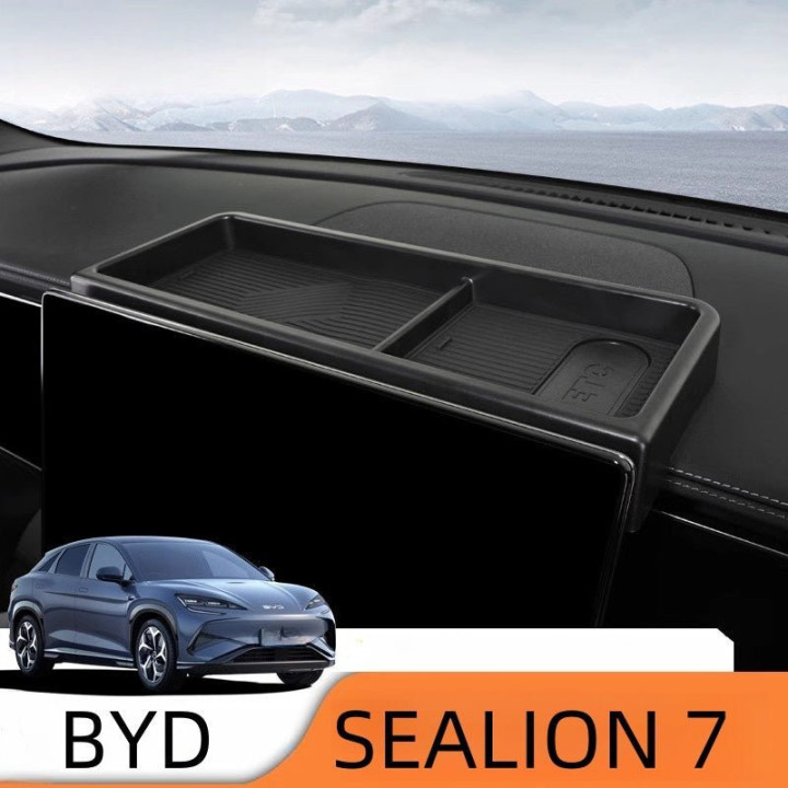 ABS Screen Rear Tissue Storage Box for BYD Sealion 7