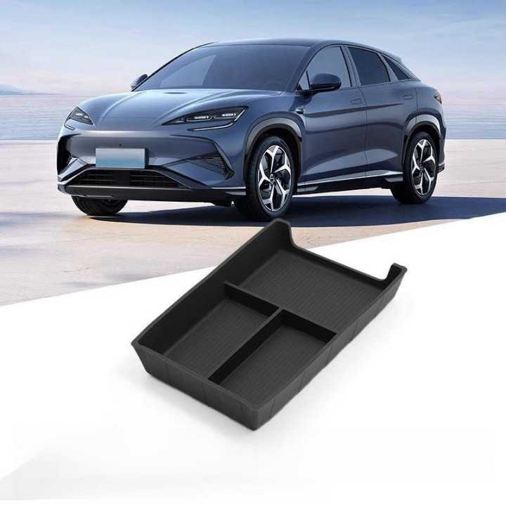 TPE Lower Center Console Storage Box for BYD Sealion 7