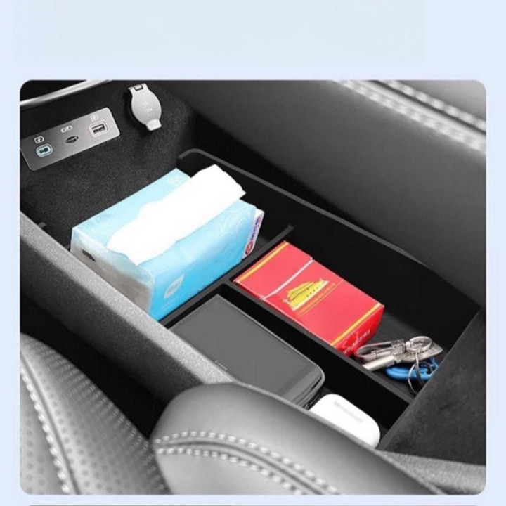 TPE Lower Center Console Storage Box for BYD Sealion 7