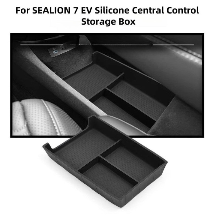 TPE Lower Center Console Storage Box for BYD Sealion 7