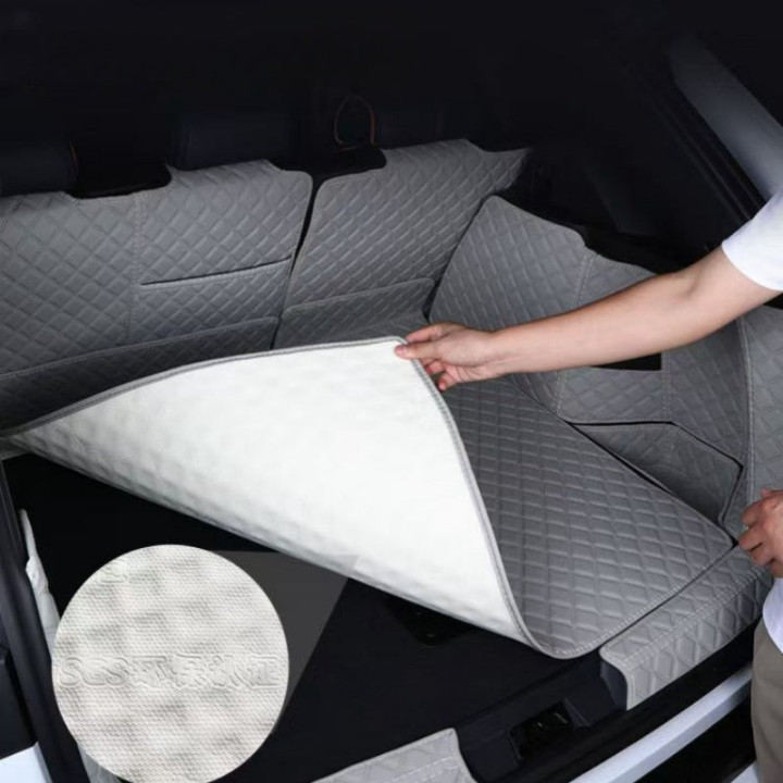 Premium Full-Cover Leather Trunk Mat for BYD Seal U & Sealion 6